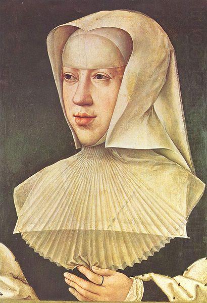 Bernard van orley Portrait of Margaret of Austria china oil painting image